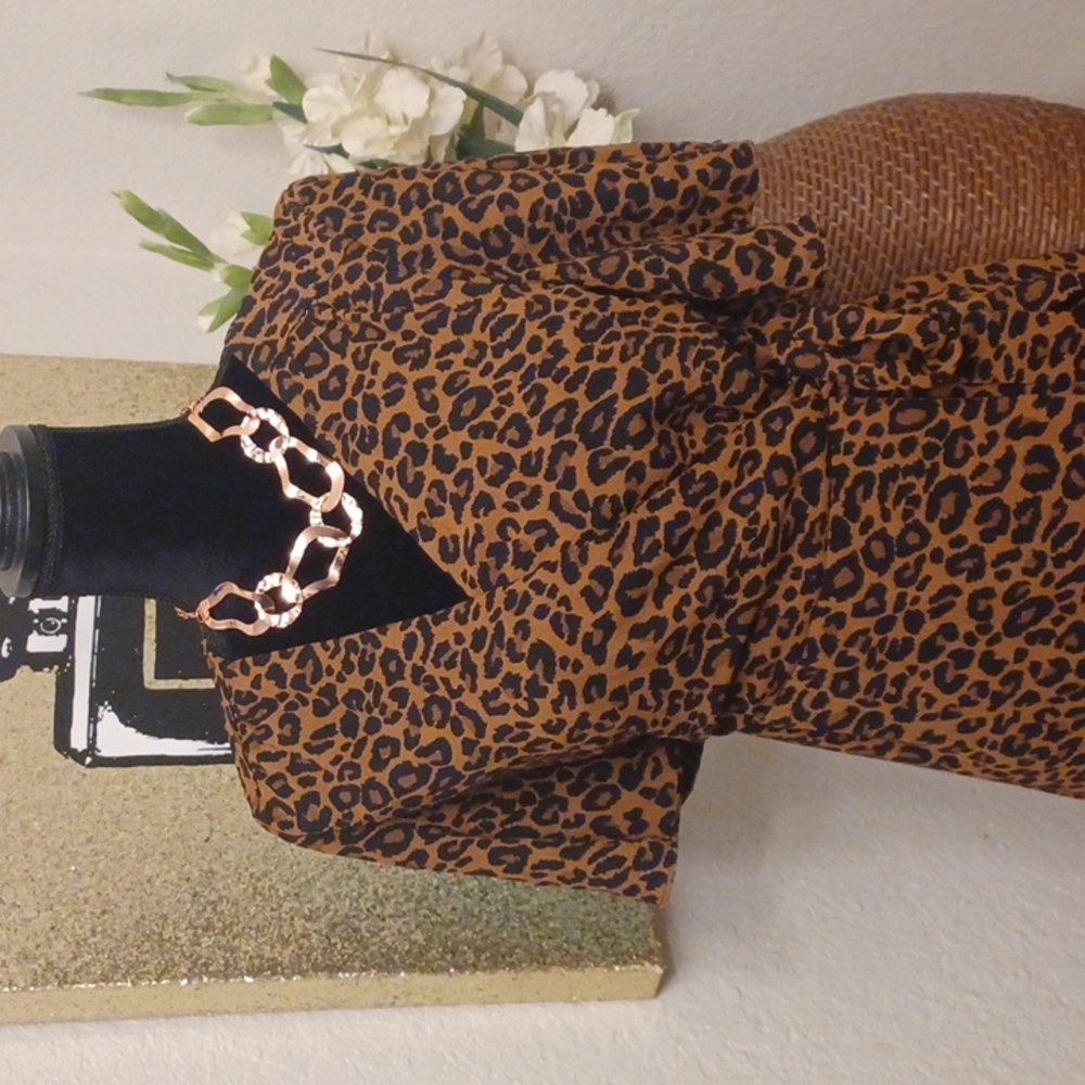 Animal Print Dress